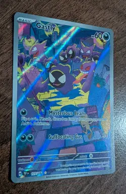 Gastly 177/162 Temporal Forces Illustration Rare Holo Pokemon TCG NM - Image 2