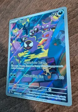 Gastly 177/162 Temporal Forces Illustration Rare Holo Pokemon TCG NM - Image 3