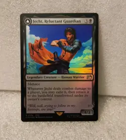MTG Magic The Gathering Jecht, Reluctant Guardian Foil FIN Rare Final Fantasy - Image 1