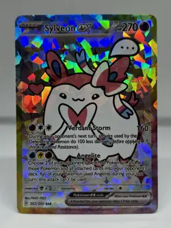 SYLVEON EX 2026 - NON TCG / FAN ART JAPANESE POKEMON ARTWORK - Image 1