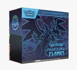 Phantasmal Flames TCG Pokemon Exclusive Elite Trainer Box ETB / OPEN, read descr - Image 1