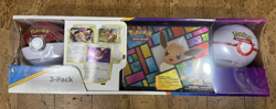 Pokemon TCG: Eevee Collector's Treasure Chest with 2 Poke Ball Tins (3-Pack) 820650101373 - Image 1