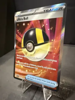 Ultra Ball 264/217 Me: Ascended Heroes Holo Ultra Rare Pokemon Near Mint A++ - Image 3