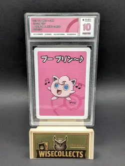 Jigglypuff Old Maid Pokemon Centre Exclusive Japanese Ruby Grading Pristine 10 - Image 1