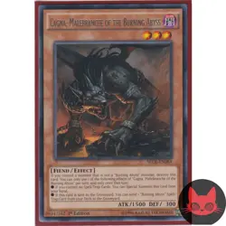 Yugioh Cagna, Malebranche of the Burning Abyss SECE-EN084 Rare 1st Edition NM - Image 1