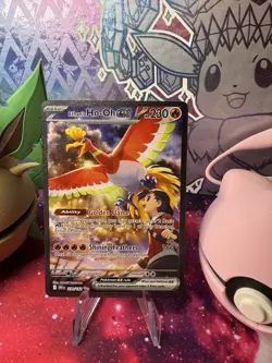Pokemon TCG Ethan's Ho-Oh EX Sir 230/182 Destined Rivals Nm Condition - Image 1