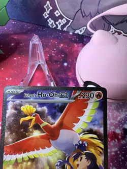 Pokemon TCG Ethan's Ho-Oh EX Sir 230/182 Destined Rivals Nm Condition - Image 2