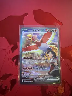 Pokemon TCG Ethan's Ho-Oh EX Sir 230/182 Destined Rivals - Image 1
