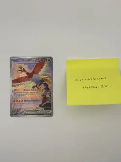 Pokemon TCG Ethan's Ho-Oh EX Sir Destined Rivals 230/182 NM-Mint Condition - Image 1