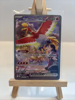 Pokemon TCG Ethan's Ho-Oh EX Sir Destined Rivals 230/182 - Image 1