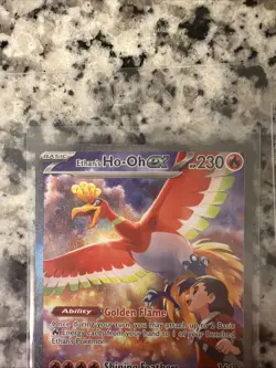 Pokemon TCG Ethan's Ho-Oh EX Sir 230/182 Destined Rivals - Image 3
