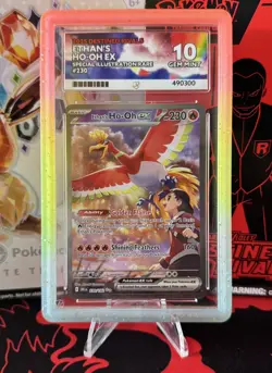 Ethan's Ho-oh Ex - 230/182 SIR Destined Rivals ACE 10 Perfect Sub Pokemon TCG - Image 1