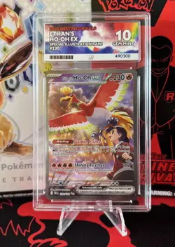 Ethan's Ho-oh Ex - 230/182 SIR Destined Rivals ACE 10 Perfect Sub Pokemon TCG - Image 3