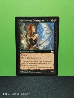 Mischievous Poltergeist / Unheilbringender Poltergeist - MTG Magic - Image 1