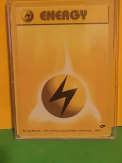 1995 Pokemon Lightning Energy (never played)130/132 - Image 2