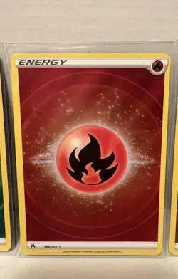 Crown Zenith Textured Energy Lot 3 Fire Grass Metal Full Art Holo NM 152 153 158 - Image 3
