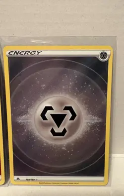 Crown Zenith Textured Energy Lot 3 Fire Grass Metal Full Art Holo NM 152 153 158 - Image 4