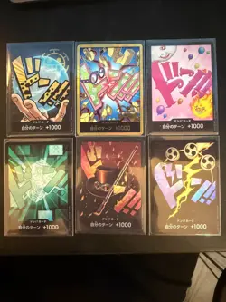 One Piece Card Game DON!! Cards Set x6 Japanese Official - Image 1