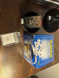 Pokemon 1999 Mewtwo 23K Gold Plated Trading Card W/Ball, Cert, Box Burger King - Image 1