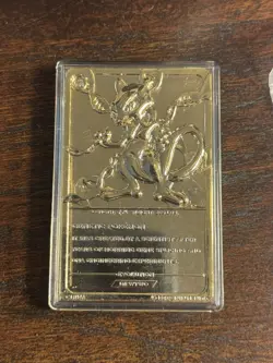 Pokemon 1999 Mewtwo 23K Gold Plated Trading Card W/Ball, Cert, Box Burger King - Image 3