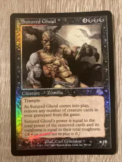 MTG Sutured Ghoul Foil Judgement - Near Mint NM - Image 1
