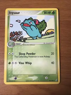 Pokemon Ivysaur 34/100 EX Crystal Guardians Uncommon - Image 1