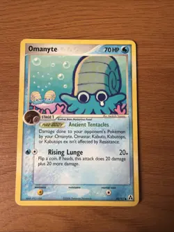Pokemon - Omanyte 60/92 - EX Legend Maker - Vintage 2006 - Image 1