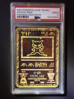 2000 Pokemon Game Promo Ancient Mew PSA2! - Image 1