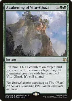 Awakening of Vitu-Ghazi - War of the Spark | MTG Card - Image 1