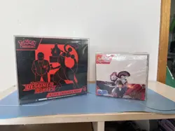 Pokemon TCG Scarlet & Violet - Destined Rivals ETB and Booster Box - Image 1