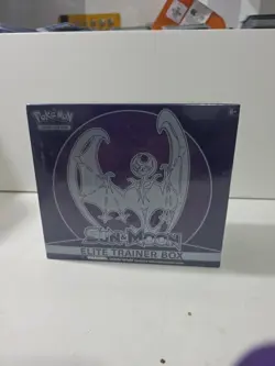 Pokemon TCG Sun & Moon Sun and Moon Base ETB Lunala factory sealed - Image 1