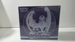 Pokemon TCG Sun & Moon Sun and Moon Base ETB Lunala factory sealed - Image 2