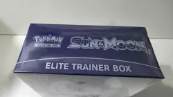 Pokemon TCG Sun & Moon Sun and Moon Base ETB Lunala factory sealed - Image 3