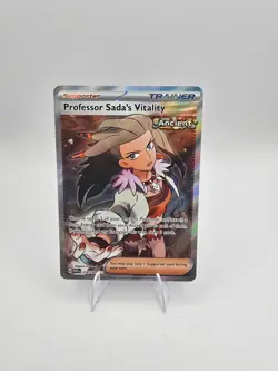 Pokemon Professor Sada's Vitality 239/182 Paradox Rift SV Ultra Rare Full Art - Image 1