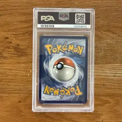 2019 POKEMON SUN & MOON HIDDEN FATES #SV55 FULL ART/GLACEON GX PSA 8 - Image 2