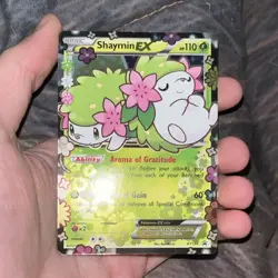 Pokemon Shaymin EX XY Promos XY148 Holofoil Promo 110 HP Basic English - Image 2