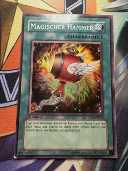 Yugioh! Magischer Hammer Super Rare - DP2-DE024 1. Auflage - Deutsch - Image 1