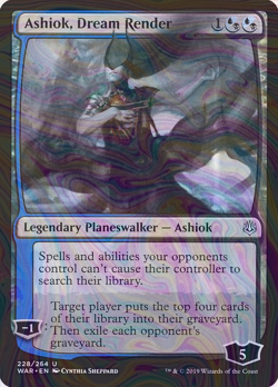 Foil Ashiok, Dream Render - War of the Spark | MTG Card - Image 1
