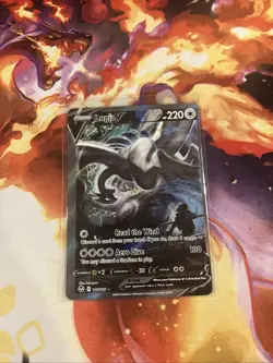 Lugia V 186/195 SWSH Silver Tempest Alt Alternate Art Pokemon LP Light Played OC - Image 1