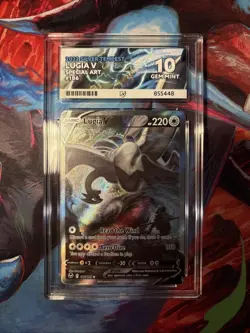 Pokemon TCG | Silver Tempest Lugia V Alt Art 186/195 - ACE 10 PERFECT SUBGRADES - Image 1