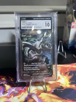 CGC 10 GEM MINT Lugia V 186/195 Alternative Alt Art Ultra Silver Tempest Pokemon - Image 1