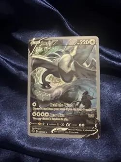 Pokemon TCG Silver Tempest Lugia v Alt Art 186/195 excellent Alternate Card - Image 1