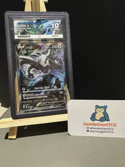 Lugia v Silver Tempest 186/195 Ace Gem Mint 10 Special Alt Art Pokemon TCG - Image 1