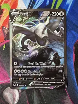 Lugia V Silver Tempest 186/195 Pokemon TCG Alt Art / Alternate Art; Near Mint - Image 1