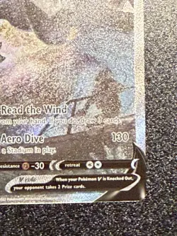 Pokemon TCG Lugia v Alt Art 186/195 Silver Tempest Mint Condition - Image 4
