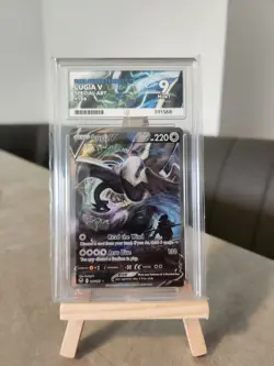 Pokemon Lugia v Alt Art TCG Card 186/195 Silver Tempest Ace 9 - Image 1