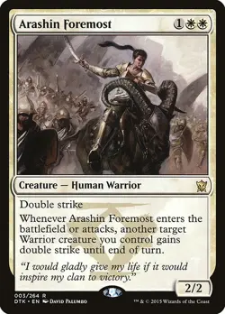 Arashin Foremost - Dragons of Tarkir | MTG Card - Image 1
