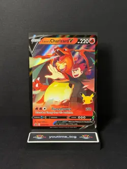Pokemon Sword & Shield Promo Cards Lance's Charizard V #SWSH133 - Image 1
