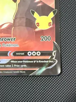Lances Charizard v SWSH133 Promo Jumbo Raw English Pokemon Card - Image 3