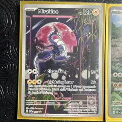 Koraidon 013 Miraidon 014 SET SVP Promo Pokemon Cards (printer Hickey misprintU) - Image 2